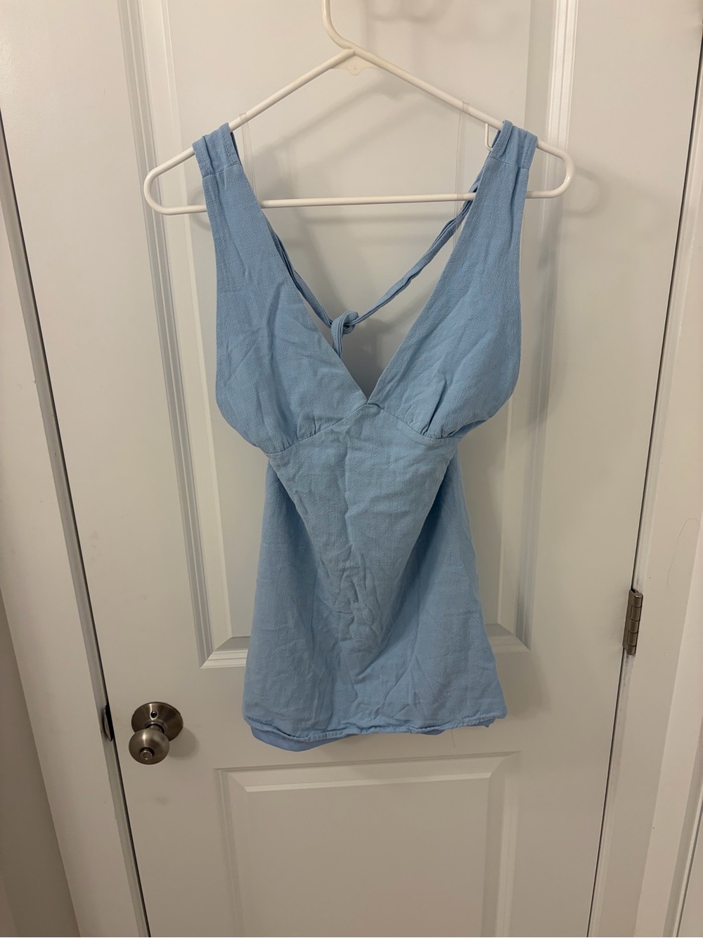 La Hearts Basic Halter Mini Dress